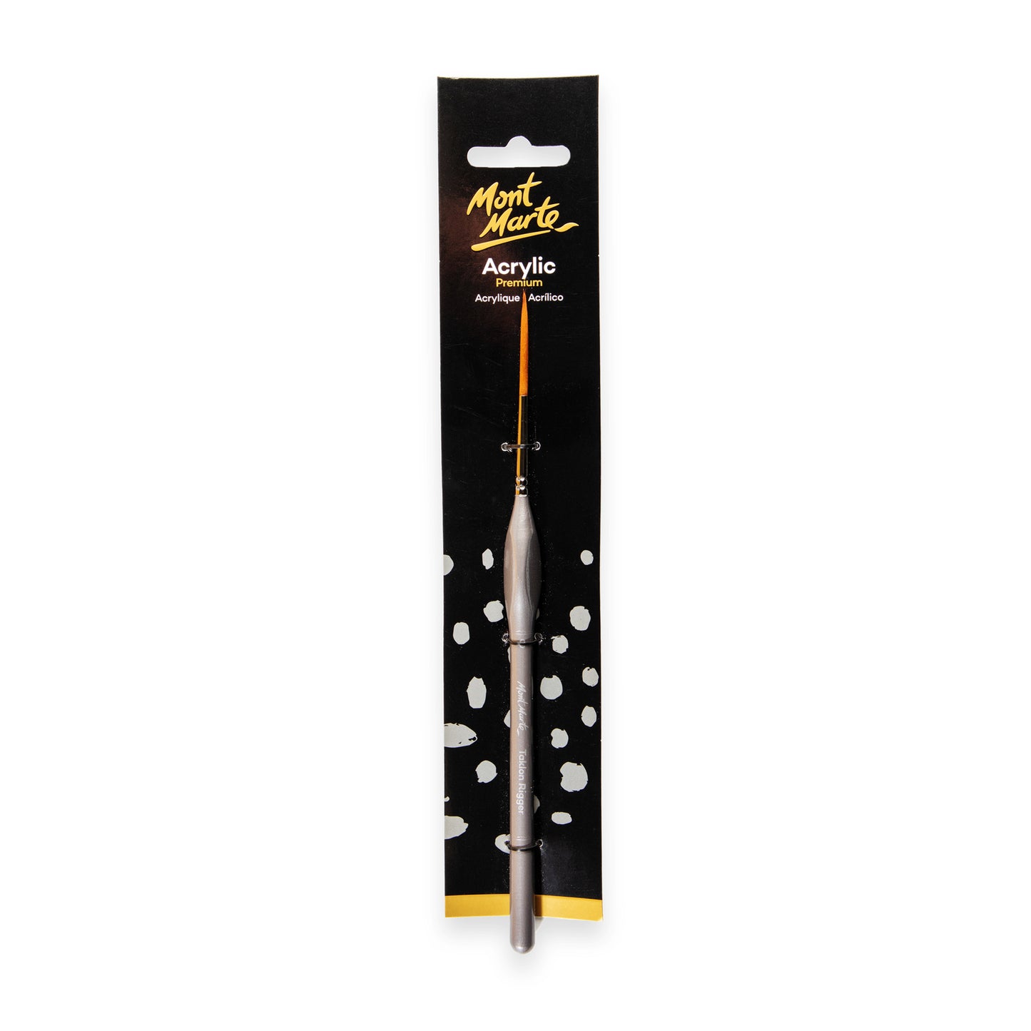 Artist Acrylic Brush Premium Taklon Rigger 3