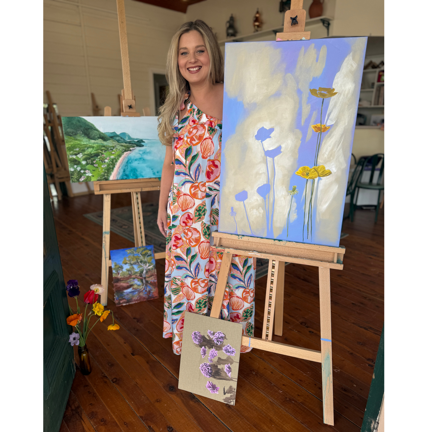 Adult Acrylic Landscape Workshop with Laura Hardie