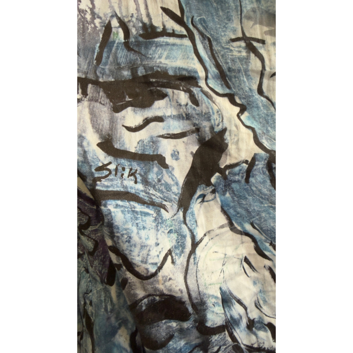 Slik Print Cargo Pant