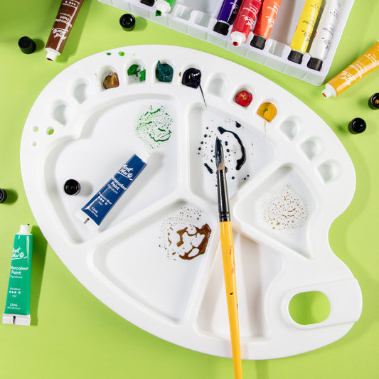 Oval Plastic Palette Discovery 34 x 25cm