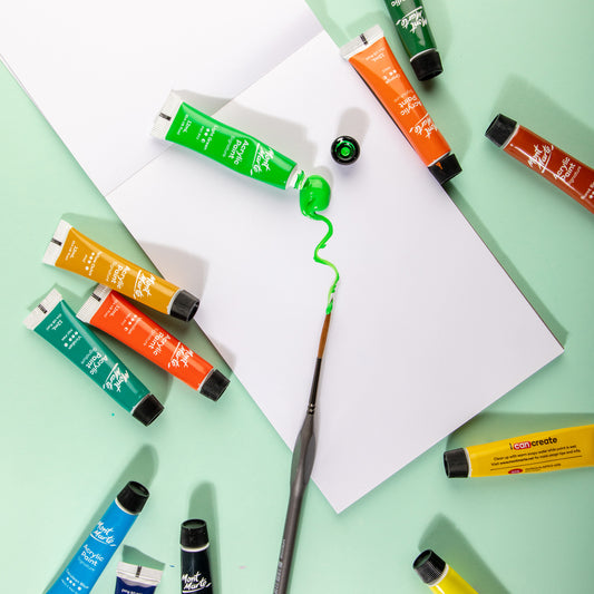 Artist Acrylic Brush Premium Taklon Rigger 3