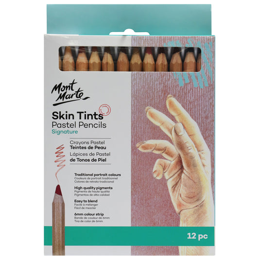 Skin Tints Pastel Pencils Signature 12pc