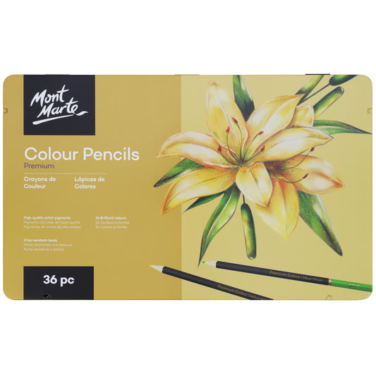 Colour Pencils Premium 36pc